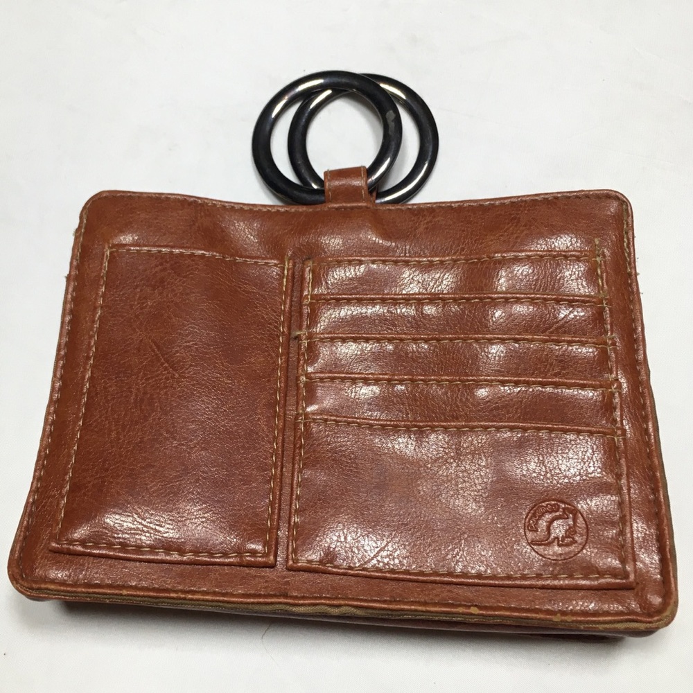 Pouchee tan purse organizer insert